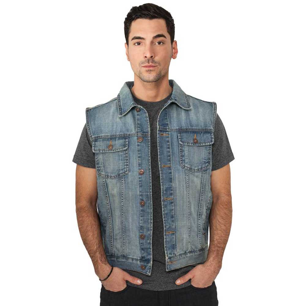 Urban Classics - Basic heren mouwloos Veste sans manches - Bleu